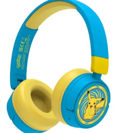 OTL Høretelefoner>Høretelefoner - Pokemon - On-Ear Kids - Wireless - Blå/Gul