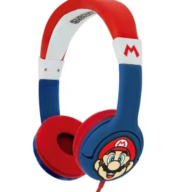 OTL Høretelefoner>Høretelefoner - Super Mario - Junior On-Ear - Mario - Rød/Bl