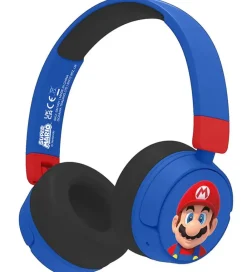 OTL Høretelefoner>Høretelefoner - Super Mario - On-Ear Kids - Wireless - Blå/R