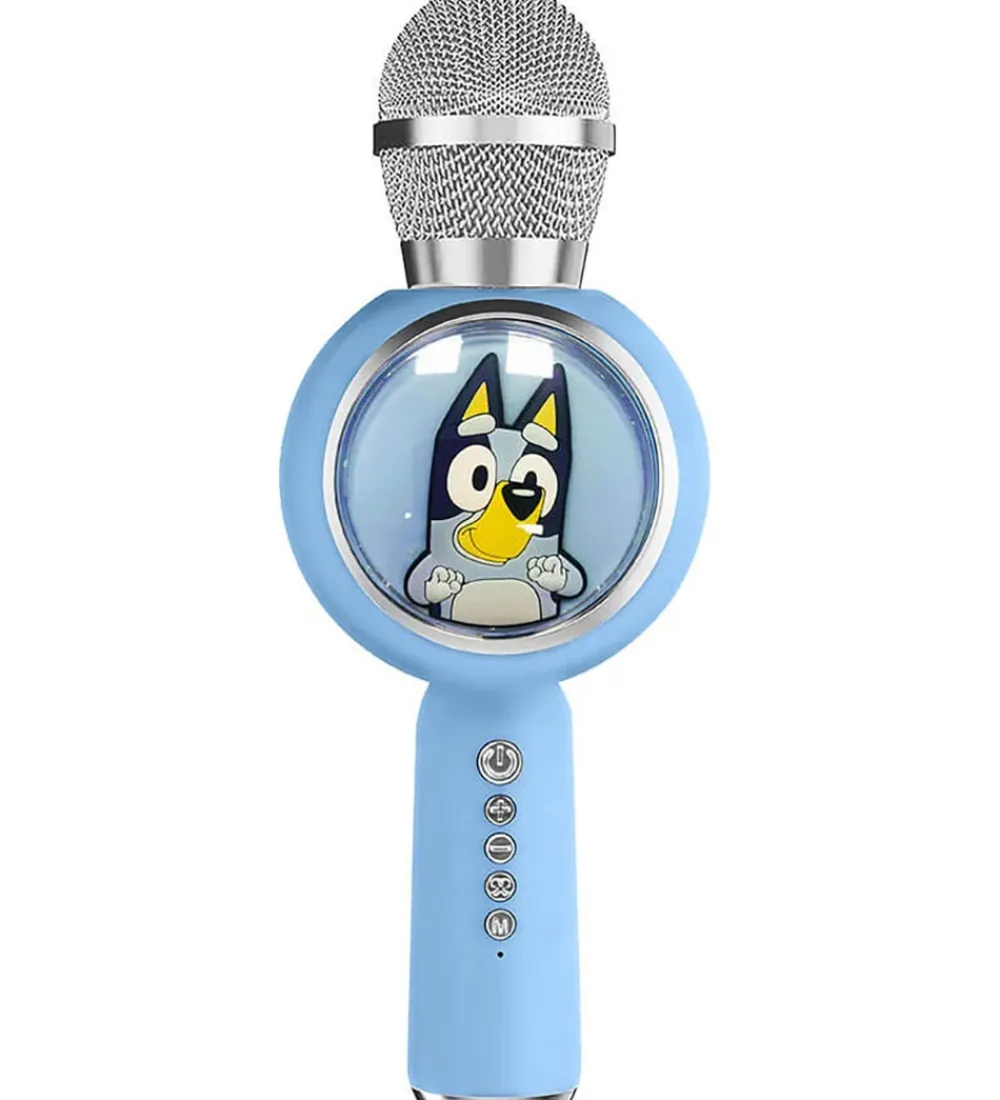 OTL Musikinstrumenter>Mikrofon - BLUEY - LED - Wireless Karaoke - Blå