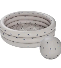 OYOY Badebassin>Badebassin m. Badebold - 85x26 cm - Clay/Elephant