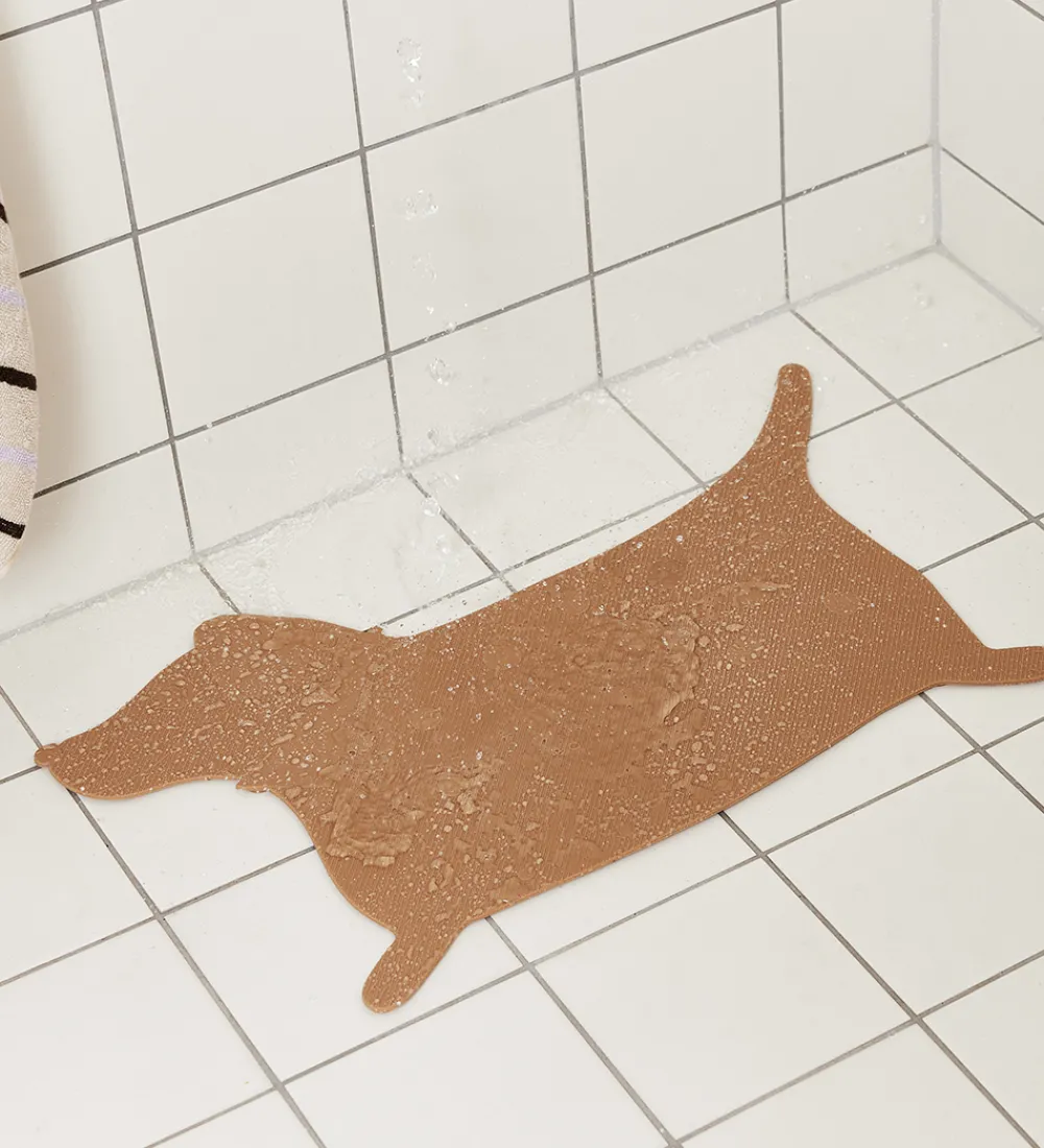 OYOY Badekar Og Bademåtter|Bademåtte - Hunsi Dog - Camel