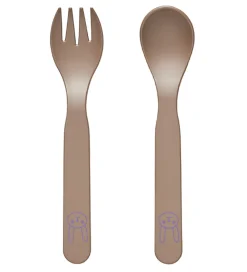 Børn OYOY Børnebestik|Børnebestik - 2 Dele - Pullo - Taupe