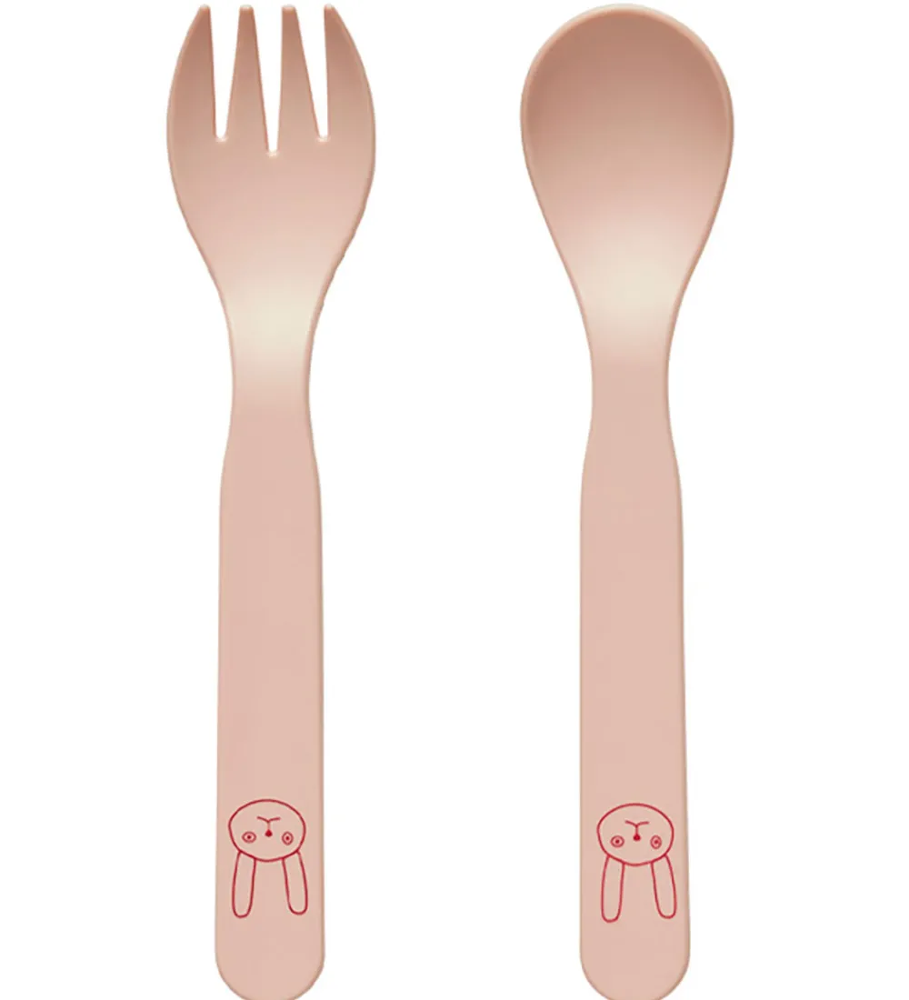 Børn OYOY Børnebestik|Børnebestik - 2 Dele - Pullo - Rose