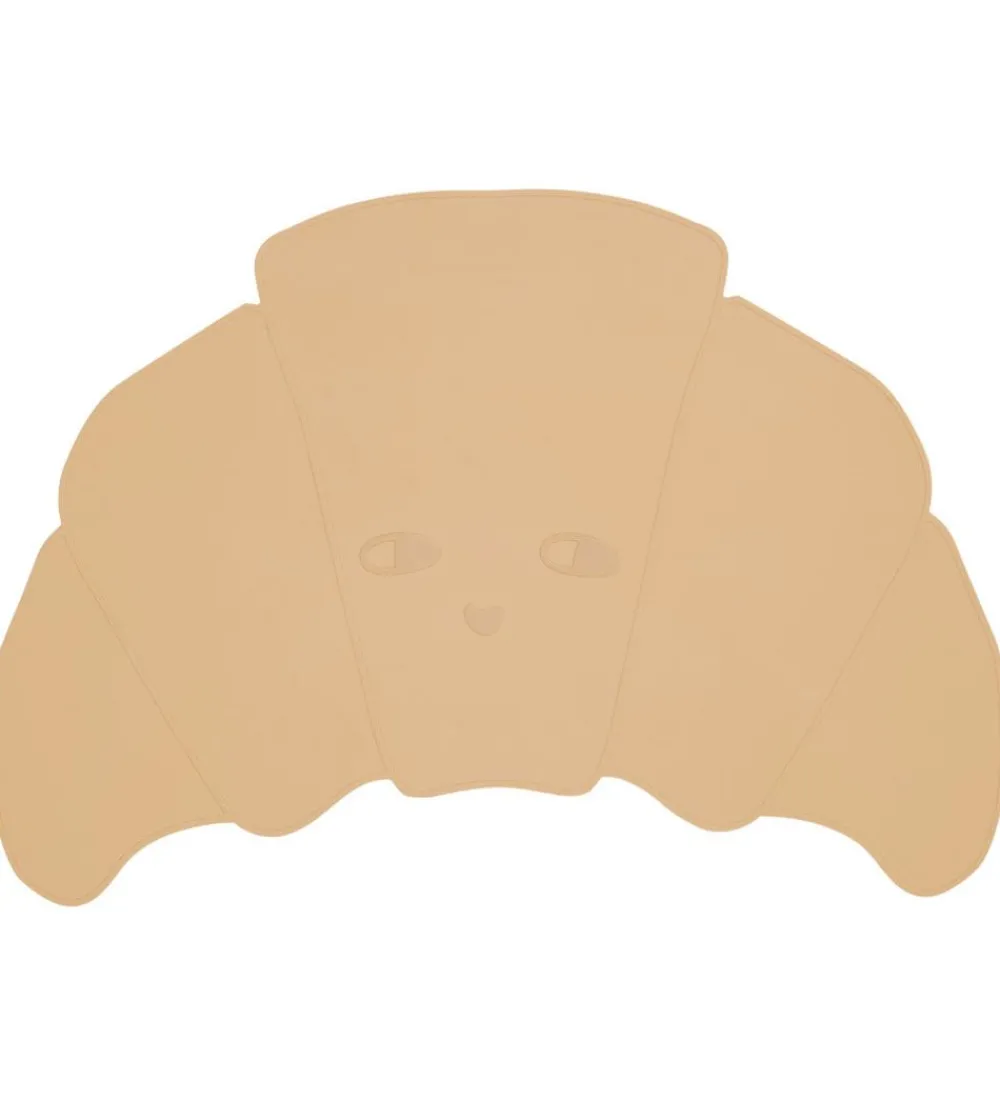 OYOY Dækkeservietter|Dækkeserviet - Silikone - Placemat - Croissant