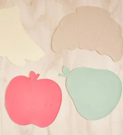 OYOY Dækkeservietter|Dækkeserviet - Silikone - Placemat - Croissant