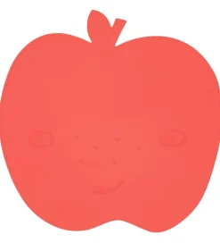 OYOY Dækkeservietter|Dækkeserviet - Silikone - Placemat - Apple