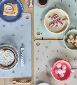 OYOY Dækkeservietter|Dækserviet - Silikone - Billy Dino - Pale Green