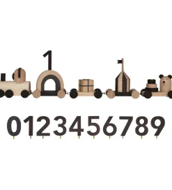 OYOY Dekoration|Fødselsdagstoge>Fødselsdagstog - Otti - Nature/Dark