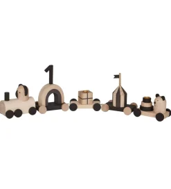 OYOY Fødselsdagstoge|Fødselsdagstog - Otti - Nature/Dark