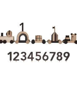 OYOY Fødselsdagstoge|Fødselsdagstog - Otti - Nature/Dark