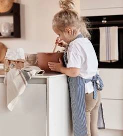 OYOY Forklæder></noscript>Forklæde - Denim - Elephant - Blå m. Striber