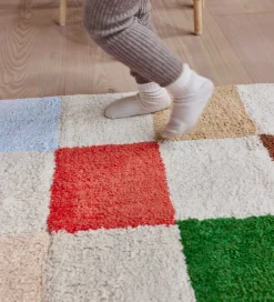 OYOY Gulvtæpper|Gulvtæppe - Chess Rug - 168x84 cm - Multi