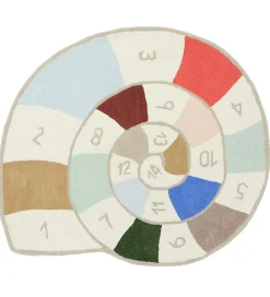 OYOY Gulvtæpper>Gulvtæppe - Nautilus - 112x100 cm - Multi