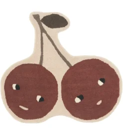 OYOY Gulvtæpper>Gulvtæppe - 86x76 cm - Cherry - Nutmeg