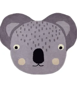OYOY Gulvtæpper>Gulvtæppe - 85x100 cm - Koala - Grå
