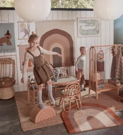 OYOY Gulvtæpper|Gulvtæppe - 88x90 cm - Rainbow - Choko