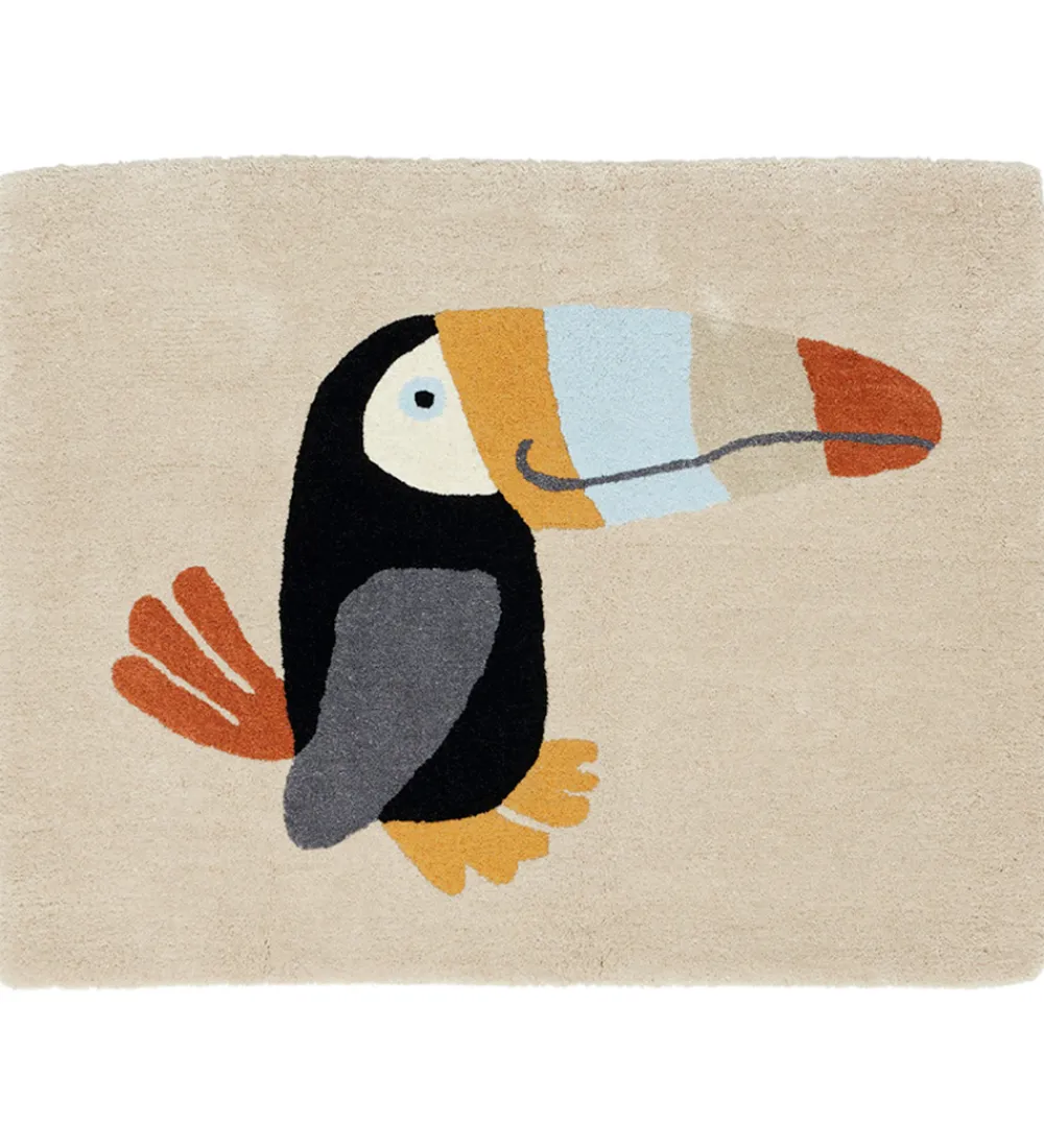 OYOY Gulvtæpper|Gulvtæppe - 90x70 cm - Tukan