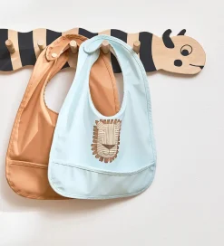 OYOY Hagesmække>Hagesmække - 2-pak - Lobo Lion - Caramel/Ice Blue