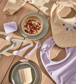 OYOY Hagesmække|Hagesmække - 2-pak - Lun Lun Panda - Vanilla/Lavender