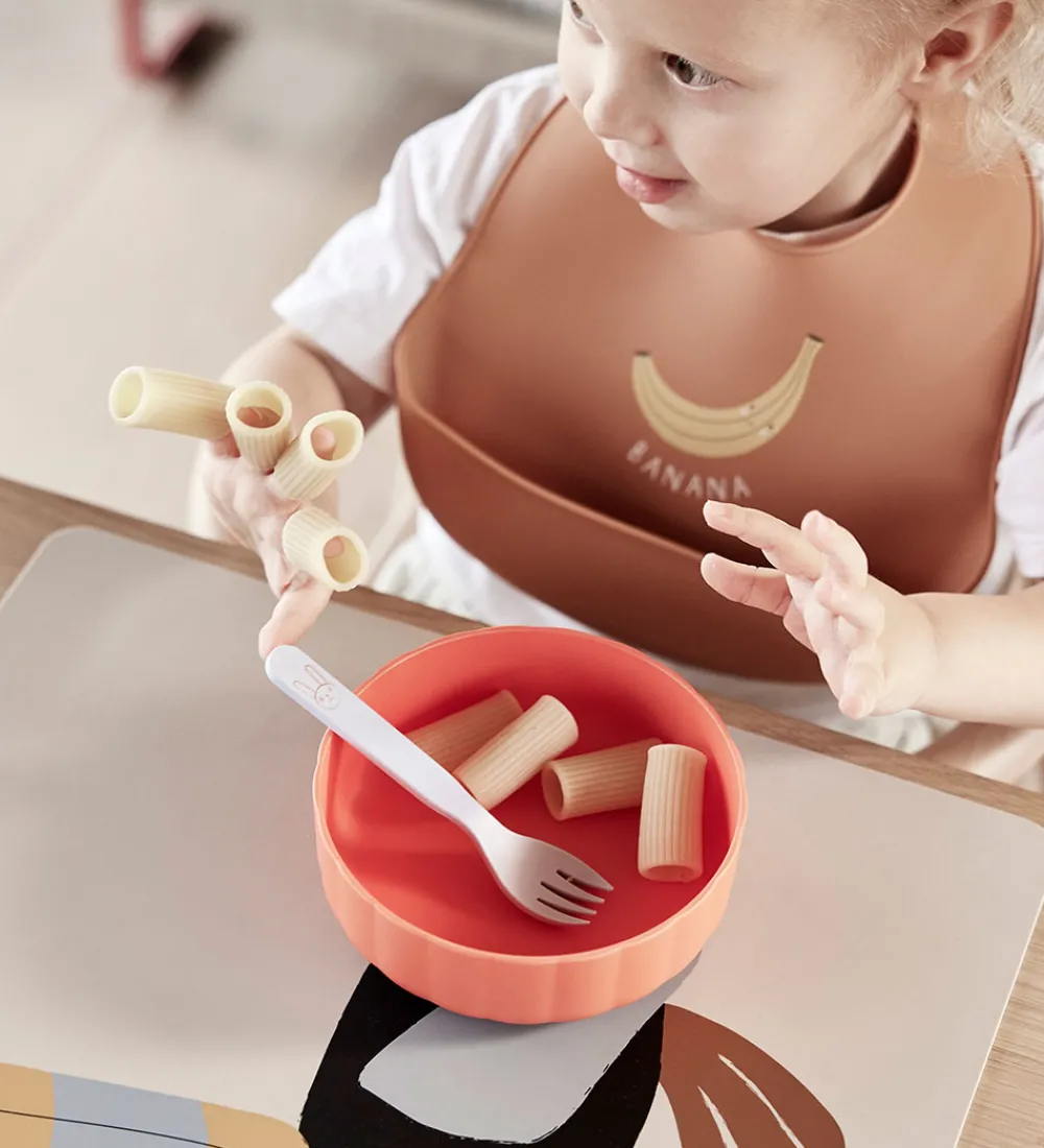 OYOY Hagesmække|Hagesmække - Silikone - 2 stk. - Yummy - Caramel/Butter