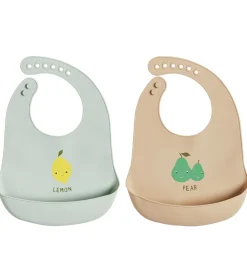 OYOY Hagesmække>Hagesmække - Silikone - 2 stk. - Yummy - Minty/Camel