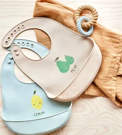 OYOY Hagesmække>Hagesmække - Silikone - 2 stk. - Yummy - Minty/Camel