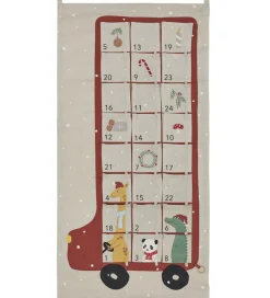 OYOY Julekalender|Julekalender - Bus - Clay/Rød