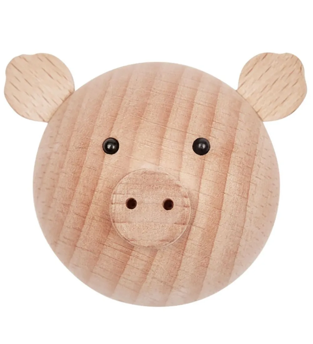 OYOY Knager>Knage - 4,5x5,4x6 cm - Mini - Gris - Natur