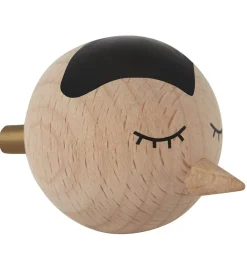 OYOY Knager>Knage - 4x4x4 cm - Mini - Penguin - Natur