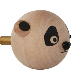 OYOY Knager|Knage - 4x4x4 cm - Mini - Panda - Natur