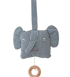 OYOY Musikuroer>Musikuro - Erik Elephant - Blå