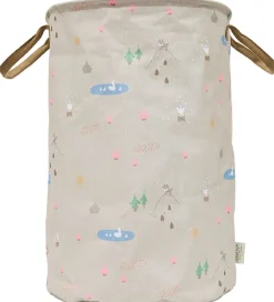 OYOY Kurve|Opbevaring|Opbevaringskurv - Deer & Duck - Large - Beige