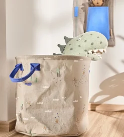 OYOY Kurve|Opbevaring>Opbevaringskurve - 2-pak - Foxy - Medium - Beige/Blue