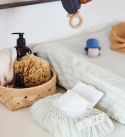 OYOY Puslepuder Og -Underlag|Puslepudebetræk - Bright Green