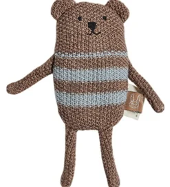 OYOY Gribelegetøj|Babylegetøj|Rangle - Bella Bear - Brown Melange