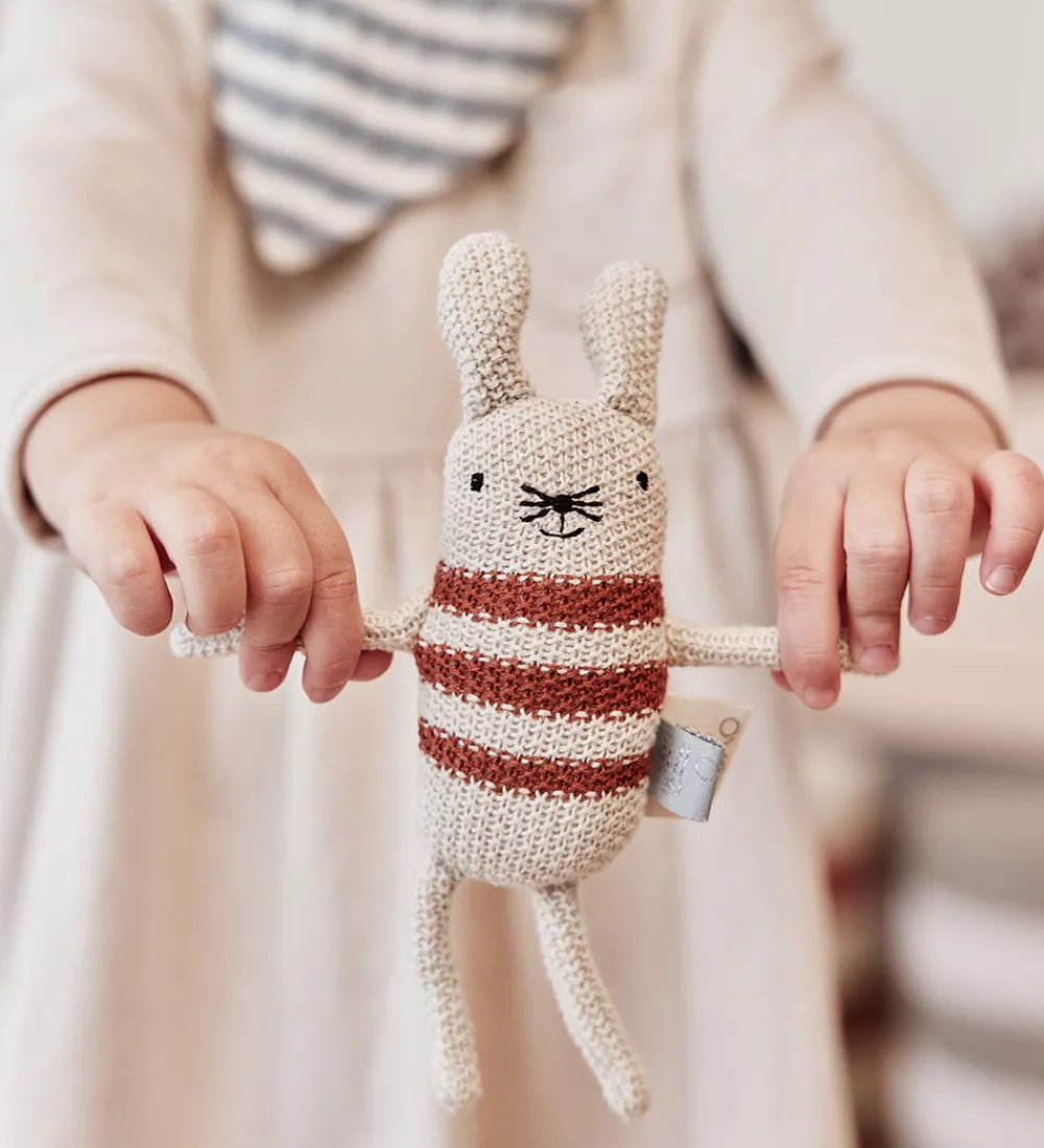 OYOY Gribelegetøj>Rangle - Musetti Mouse - Off White/Melange