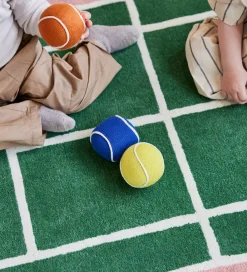 OYOY Gribelegetøj|Bolde|Rangle - Tennisbolde - Apricot / Blue