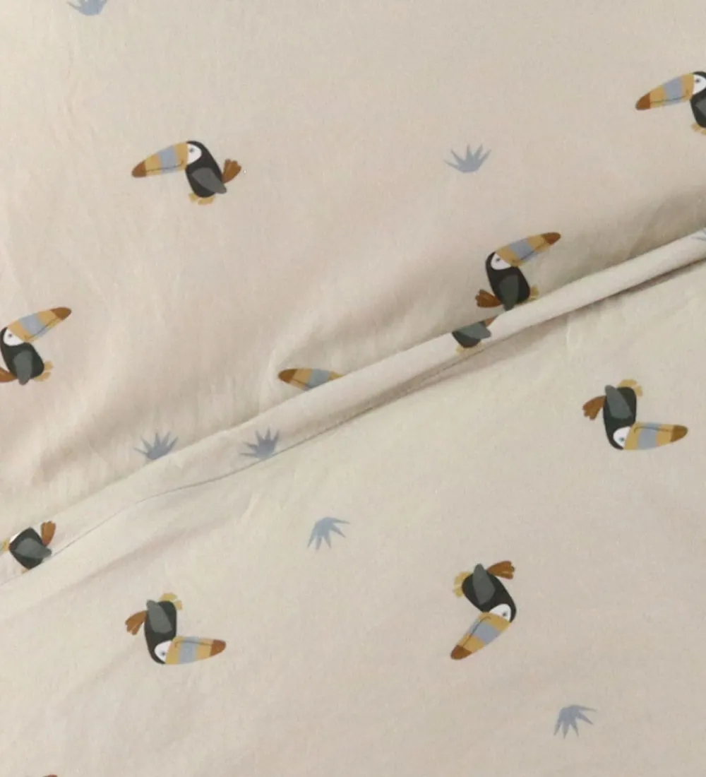 OYOY Sovetid|Sengetøj|Sengetøj - Baby - Toucan - Clay