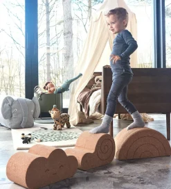 OYOY Skamler|Skammel - Kork - 45x20x22 cm - Sally Snegl