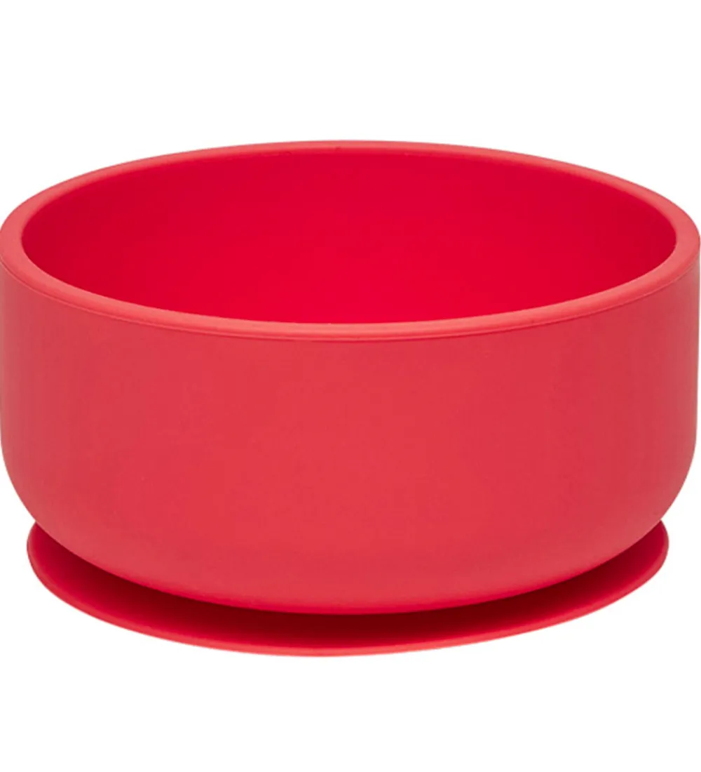 OYOY Skåle|Skål - Enkei Suction - Silikone - Cherry Red