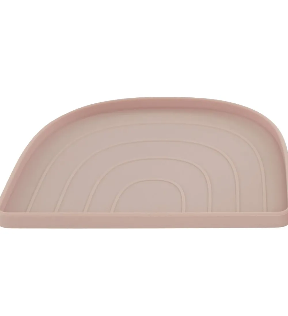 OYOY Skåle|Tallerken & Skål - Silikone - Rainbow - Rose/Fudge