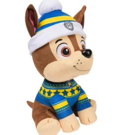 Paw Patrol Bamser>Bamse m. Lyd - Holiday Music - 20 cm - Chase