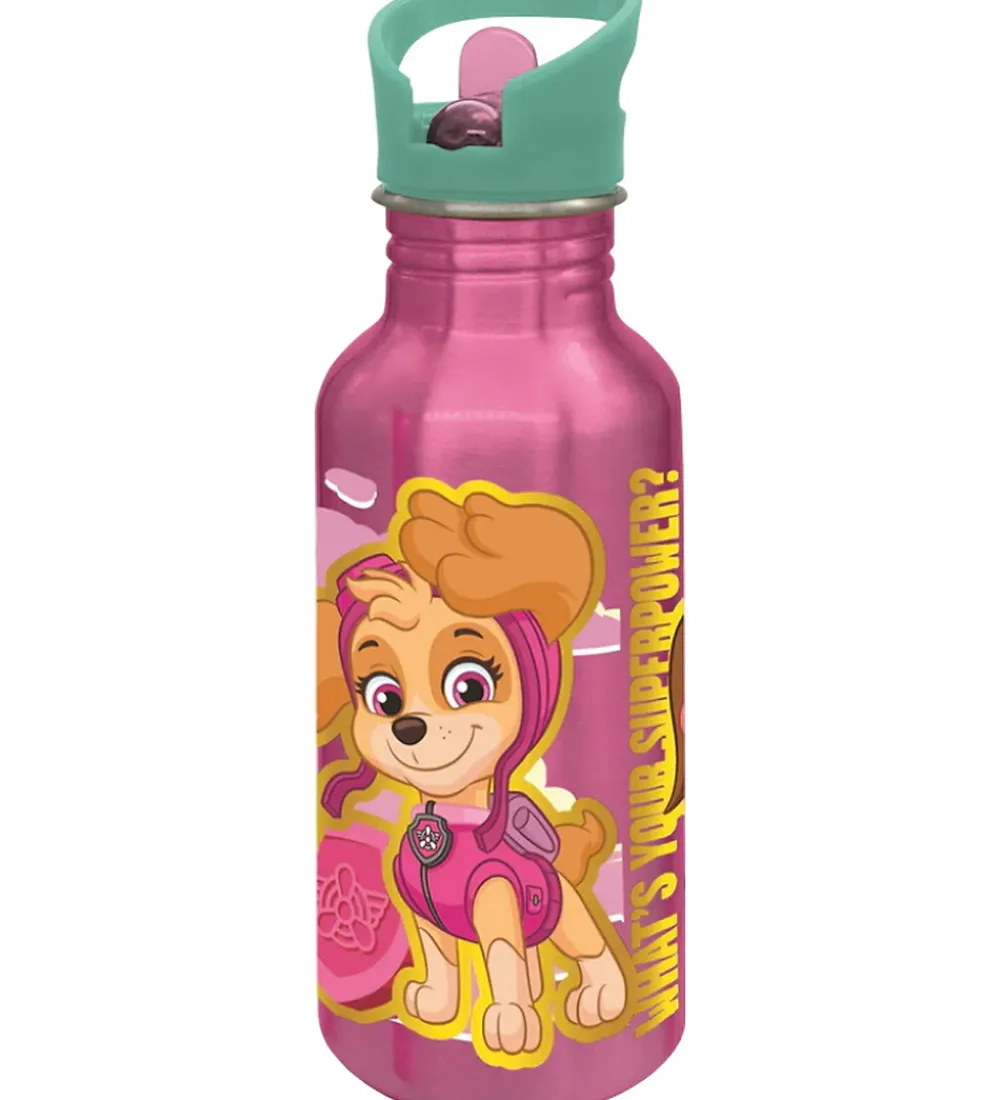 Paw Patrol Drikkedunke|Drikkedunke>Drikkedunk - Paw Girl - 545 ml - Aluminum - Pink