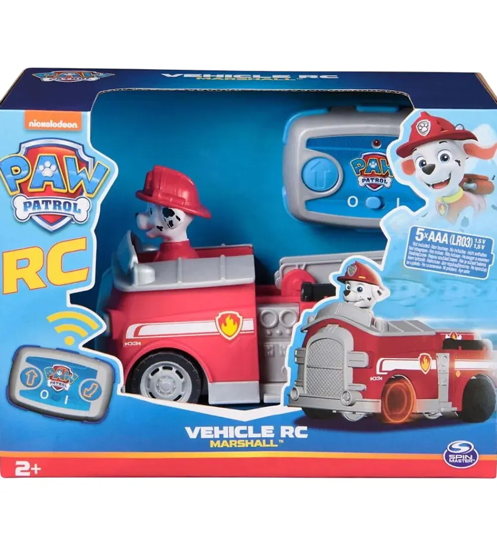 Paw Patrol Biler, Tog Og Køretøjer|Fjernstyret Bil - 1:24 - Vehicle Marshall