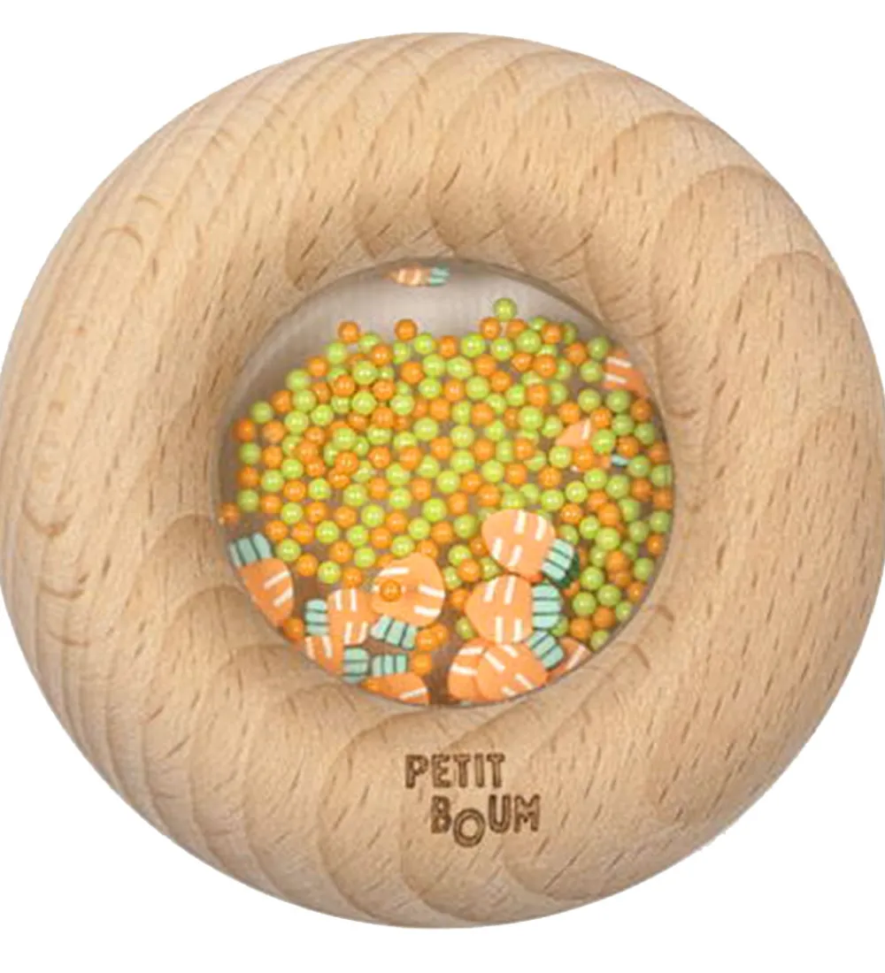 Petit Boum Trælegetøj|Aktivitetslegetøj>Sanselegetøj - Træ - Donut - Gulerødder