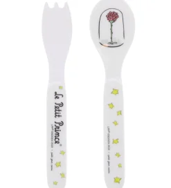 Børn Petit Jour Paris Børnebestik|Babyskeer>Bestik - 2 stk. - Ske/Gaffel - The Little Princ
