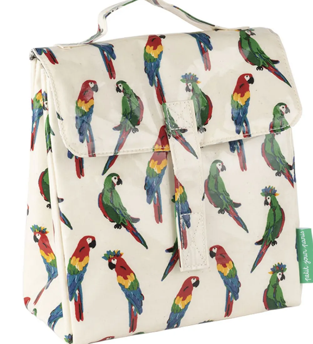 Petit Jour Paris Køletasker>Køletaske - 25x23x11 cm - Papegøjer