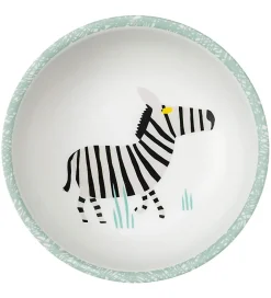 Petit Jour Paris Skåle>Skål - Melamin - Hvid m. Zebra