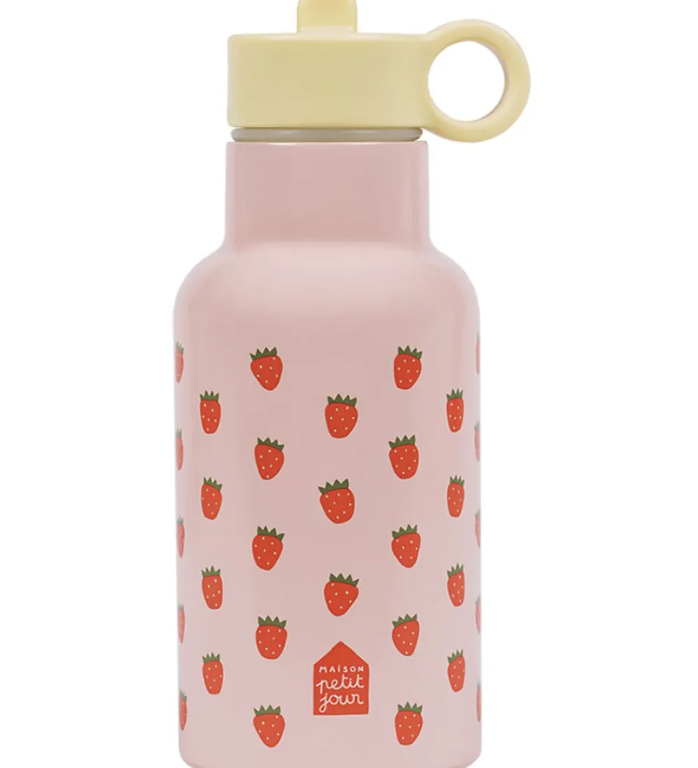 Petit Jour Paris Termoflasker>Termoflaske - 350 ml - Jordbær